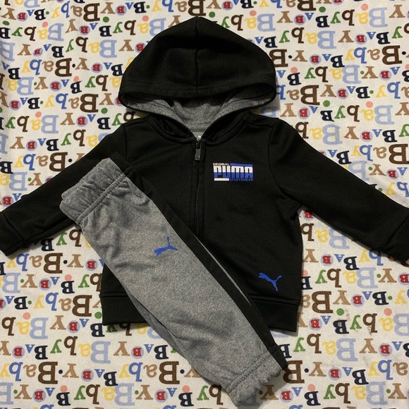 infant puma sweatsuit